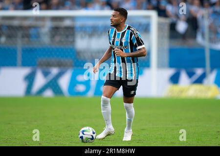 Porto Alegre, Brasilien. 14. Mai 2023. Arena do Gremio Reinaldo do Gremio, während des Spiels zwischen Gremio und Fortaleza, für die 6. Runde der brasilianischen Meisterschaft 2023, in der Arena do Gremio, diesen Sonntag, 14. 30761 $ (Richard Ducker/SPP) Guthaben: SPP Sport Press Photo. Alamy Live News Stockfoto