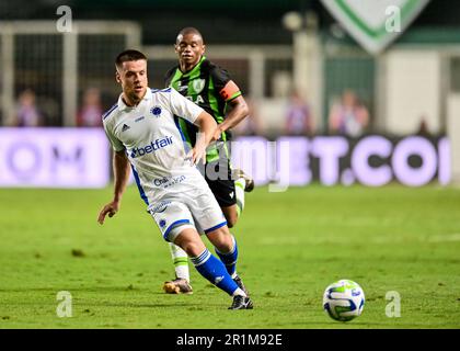 Belo Horizonte, Brasilien. 14. Mai 2023. Ramiro von Cruzeiro, während des Spiels zwischen America Mineiro und Cruzeiro für die brasilianische Serie A 2023, im Arena Independencia Stadium, am 14. Mai in Belo Horizonte. Foto: Gledston Tavares/DiaEsportivo/Alamy Live News Kredit: DiaEsportivo/Alamy Live News Stockfoto