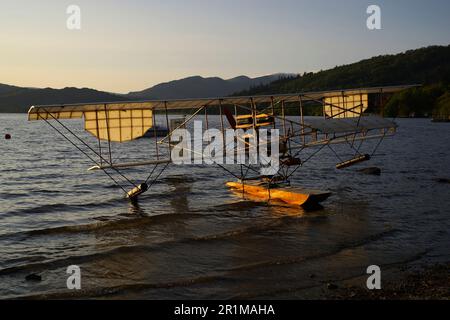 Lakes Flying Company Limited Waterbird Replica, Windermere, Cumbria, England, Stockfoto