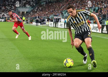 Turin, Italien. 14. Mai 2023. Federico Chiesa von Juventus beim Spiel der Serie A im Allianz-Stadion, Turin. Der Bildausdruck sollte lauten: Jonathan Moscrop/Sportimage Credit: Sportimage Ltd/Alamy Live News Stockfoto