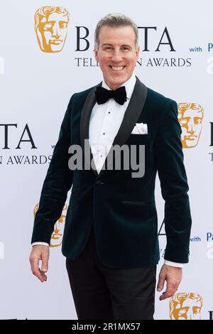 London, Großbritannien. 14. Mai 2023. LONDON, VEREINIGTES KÖNIGREICH - 14. MAI 2023: Anton Du Beke nimmt am May14. Mai 2023 an den BAFTA Television Awards mit P&O Cruises in der Royal Festival Hall in London, Vereinigtes Königreich, Teil. (Foto: Wiktor Szymanowicz/NurPhoto) Kredit: NurPhoto SRL/Alamy Live News Stockfoto