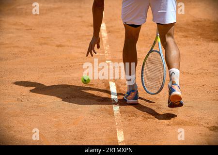 Turin, Italien. 14. Mai 2023. Italien, Turin 14/05/23Circolo della Stampa Sporting ATP Challenger 175 Qualifiers Piedmont Open Intesa Sanpaolo Kredit: Unabhängige Fotoagentur/Alamy Live News Stockfoto