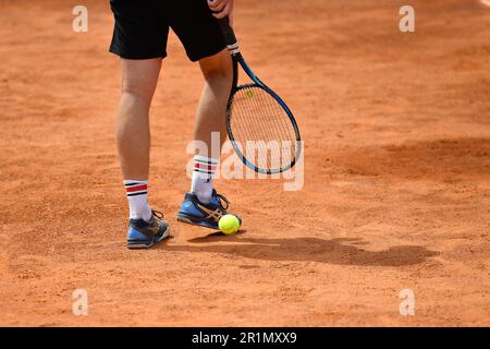 Turin, Italien. 14. Mai 2023. Italien, Turin 14/05/23Circolo della Stampa Sporting ATP Challenger 175 Qualifiers Piedmont Open Intesa Sanpaolo Kredit: Unabhängige Fotoagentur/Alamy Live News Stockfoto