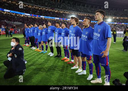 Japan National Stadium, Tokio, Japan. 12. Mai 2023. FCFC Tokyo Team Group, 12. MAI 2023 - Fußball/Fußball : 2023 J1. Ligaspiel zwischen dem FC Tokyo - Kawasaki Frontale im Japan National Stadium, Tokio, Japan. Kredit: YUTAKA/AFLO SPORT/Alamy Live News Stockfoto