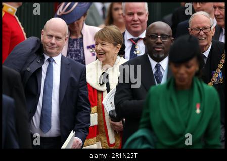 Bild ©lizenziert für Parsons Media. 06/05/2023. London, Vereinigtes Königreich. Der Gast nimmt an der Krönung seiner Majestät König Karl III. Und Ihrer Majestät der königlichen Gemahlin in Westminster Abbey Teil. Bild von Andrew Parsons/Parsons Media Stockfoto