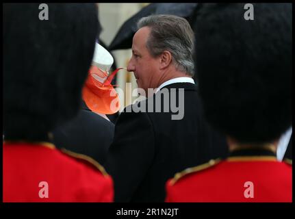 Bild ©lizenziert für Parsons Media. 06/05/2023. London, Vereinigtes Königreich. David Cameron nimmt an der Krönung seiner Majestät König Karl III. Und Ihrer Majestät der Königlichen Gemahlin in Westminster Abbey Teil. Bild von Andrew Parsons/Parsons Media Stockfoto