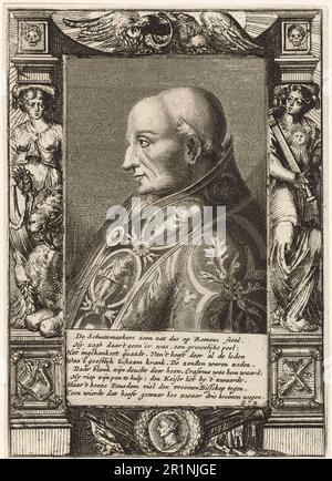 Hadrian VI., Adriaan Floriszoon (Florenszoon) Boeyens, Adriaan Florisz d'Edel, bekannt als Adrian von Utrecht (2. März 1459 bis 14. September 1523), war vom 9. Januar 1522 bis zu seinem Tod Papst, Historische, digital restaurierte Reproduktion eines Originals aus dem 19. Jahrhundert / Hadrian VI., Adriaan, Floriszoon del Florisz, Floriszoon (Florisz d'Eeyon) Adrian von Utrecht bekannt (2. März 1459 bis 14. September 1523), Krieg vom 9. Januar 1522 bis zu seinem Tod Papst, Historisch, digital restaurierte Reproduktion von einer Vorlage aus dem 19. Hundert Stockfoto