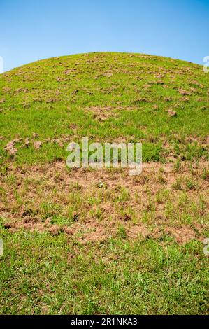 Emerald Mound/Selsertown in Mississippi Stockfoto