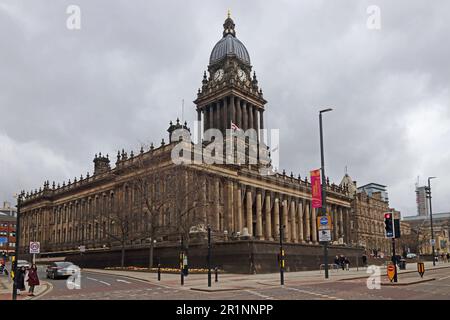 Leeds Town Hall Stockfoto