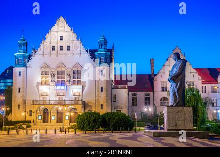 Collegium minus der Adam-Mickiewicz-Universität in Posen, Polen Stockfoto