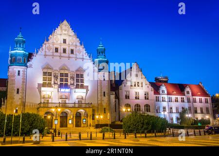 Collegium minus der Adam-Mickiewicz-Universität in Posen, Polen Stockfoto