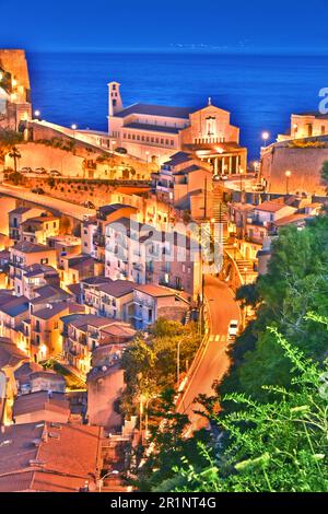 Die Stadt von Scilla in der Provinz Reggio Calabria, Italien Stockfoto