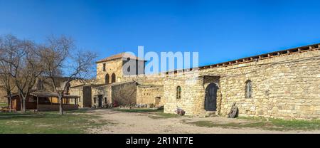 Freilichtmuseum in der Akkerman Zitadelle in der Ukraine Stockfoto