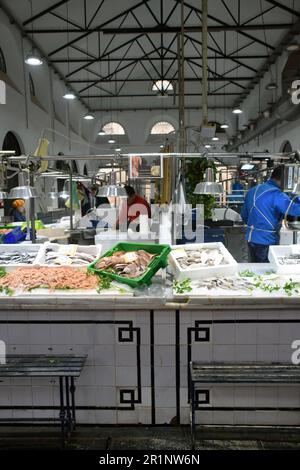 Fischmarkt, Sevilla, Spanien, März 2023 Stockfoto