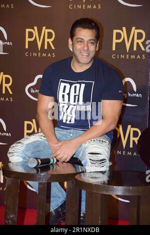 Salman Khan, Abdul Rashid Salim Salman Khan, indischer Schauspieler, Filmproduzent, Fernsehpersönlichkeit, Being Human Foundation, PVR Cinemas, Mumbai, Indien, 23. Juni 2017 Stockfoto