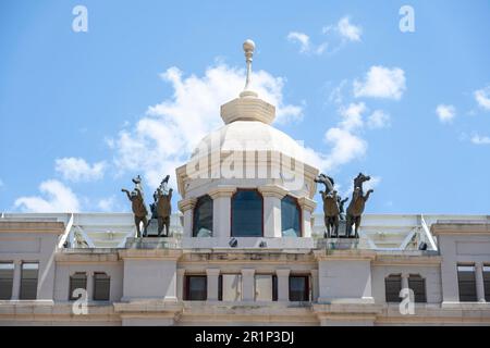 Lluis Companys Olympiastadion, Olympiastadion, Montjuic, Barcelona, Spanien Stockfoto