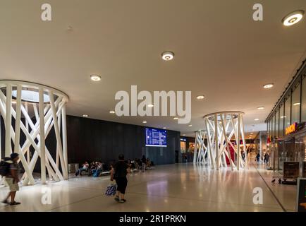 Wuppertal, Hauptbahnhof Wuppertal im Bergischen Land, Nordrhein-Westfalen, Deutschland Stockfoto