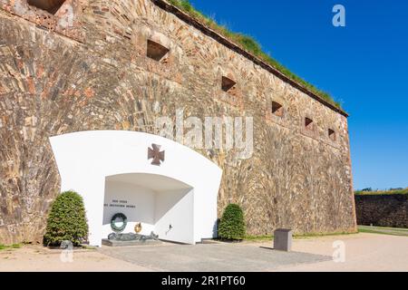 Koblenz, Ehrenmal des Deutschen Heeres in der Festung Ehrenbreitstein in Rheintal, Rheinland-Pfalz Stockfoto