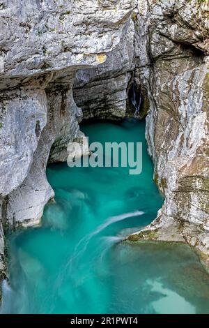 Soca, Triglav-Nationalpark, Slowenien Stockfoto