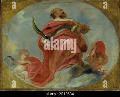 St. Albert von Louvain Datum: 1620 Künstler: Peter Paul Rubens Flämisch, 1577-1640 Stockfoto