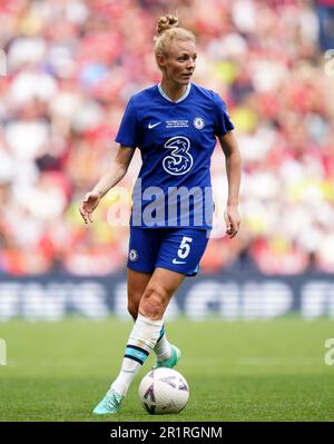 Chelsea's Sophie ingle während des Vitality Women's FA Cup Finales im Wembley Stadium, London. Foto: Sonntag, 14. Mai 2023. Stockfoto