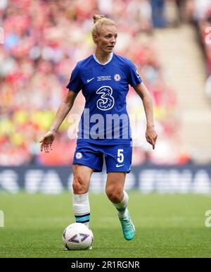 Chelsea's Sophie ingle während des Vitality Women's FA Cup Finales im Wembley Stadium, London. Foto: Sonntag, 14. Mai 2023. Stockfoto