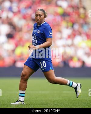 Lauren James von Chelsea während des Finales des Vitality Women's FA Cup im Wembley Stadium, London. Foto: Sonntag, 14. Mai 2023. Stockfoto