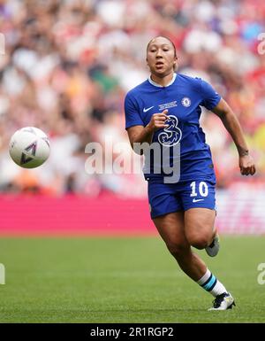Lauren James von Chelsea während des Finales des Vitality Women's FA Cup im Wembley Stadium, London. Foto: Sonntag, 14. Mai 2023. Stockfoto