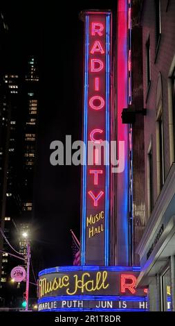 Radio City Music Hall, New York Stockfoto