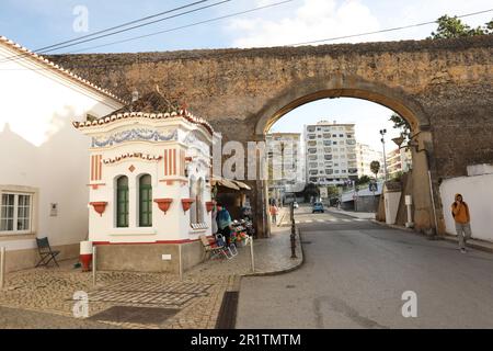 Altstadt, Lagos, Algarve, Portugal Stockfoto