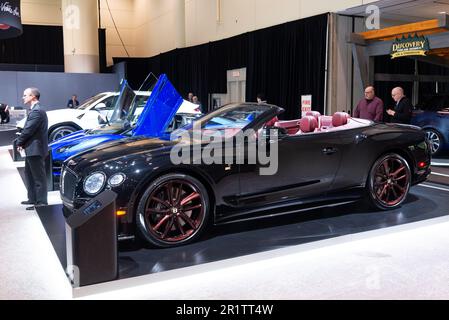 Toronto, ON, Kanada - 14. Februar 2020: Auto auf der Canadian International Autoshow 2020 (15.-25. Februar) im Metro Toronto Convention Center Stockfoto