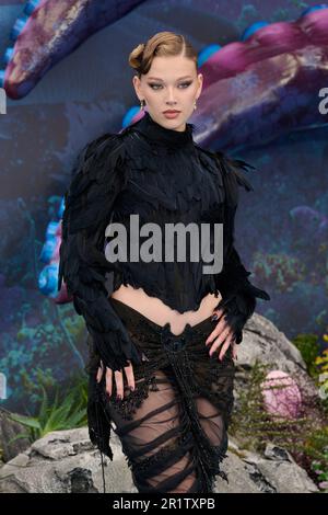 London, Vereinigtes Königreich 15. Mai, 2023 . Jessica Alexander wurde auf der britischen Premiere der kleinen Meerjungfrau am Odeon Luxe Leicester Square fotografiert. Kredit: Alan D West/Alamy Live News Stockfoto