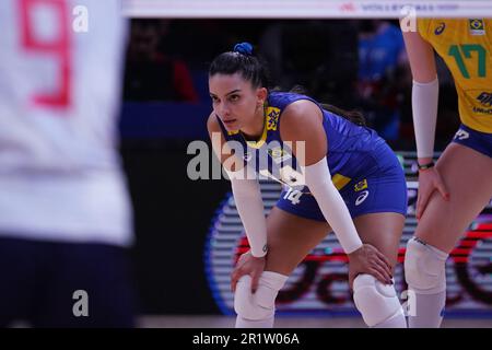 ANKARA, TURKIYE - JULY 13, 2022: Araujo Natalia in Brazil vs Japan VNL Quarter Final match in Ankara Arena Stockfoto