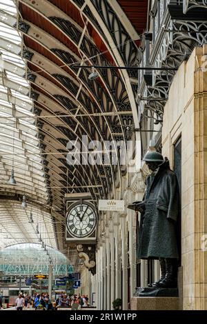 GWR war Memorial, Paddington Station, London, England Stockfoto