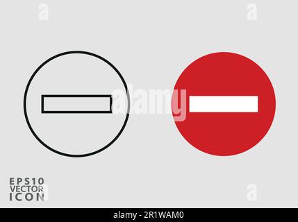 Rote STOP-Zeichen auf weißem Hintergrund. Flat Style. roten Stoppschild für Ihre Web site Design, Logo, App, UI.stop traffic Symbol. Verkehr gesetzliche Warnung Stock Vektor