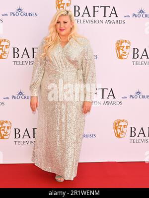 Royal Festival Hall, London, Großbritannien am 14 2023. Mai. Louise Pentland trifft am 14 2023. Mai mit P&O Cruises bei den BAFTA 2023 Television Awards in der Royal Festival Hall in London ein. Kredit: Francis Knight/Alamy Live News Stockfoto