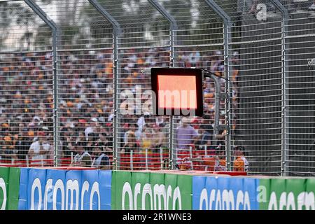 Melbourne, Australien, 9. April 2022. Rotes Licht während des australischen Formel 1 Grand Prix im Albert Park am 09. April 2022 in Melbourne, Australien. Kredit: Steven Markham/Speed Media/Alamy Live News Stockfoto