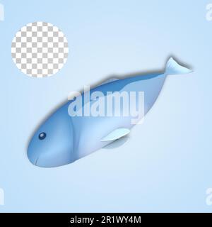 Roher Blaufisch Stillleben für Ozean Konzept. Stockfoto