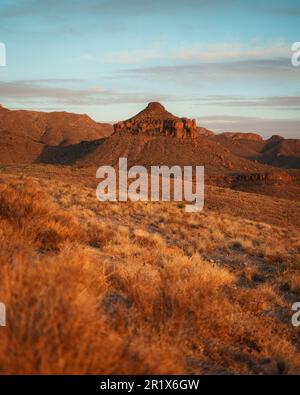 Blick vom Sotol Vista Overlook im Big Bend National Park, Texas Stockfoto