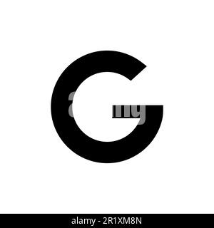 G Logovektor des Anfangsbuchstabens. G-Design für Logo, Symbol usw. Stock Vektor