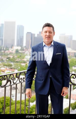 Los Angeles, Kalifornien, Usa. 11. Mai 2023. Los Angeles, CA - 16. Mai: Peter Murray, CEO von PFL bei der Professional Fighters League - Francis Ngannou Workout im Unbreakable Performance Center am 11. Mai 2023 in Los Angeles, CA (Foto: Louis Grasse/PFL/PX Images) Kredit: Px Images/Alamy Live News Stockfoto
