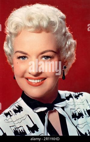 BETTY GRABLE Portrait war um 1953 für Twentieth Century Fox bekannt Stockfoto