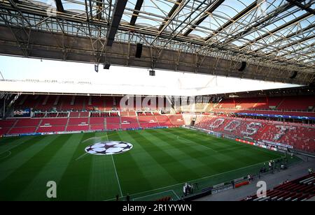 Dateifoto von 24-08-2022 des Philips Stadions, Eindhoven. Das Finale der Women's Champions League im nächsten Monat zwischen Barcelona und Wolfsburg in Eindhoven ist ausverkauft, die UEFA hat bekannt gegeben. Ausgabedatum: Dienstag, 16. Mai 2023. Stockfoto