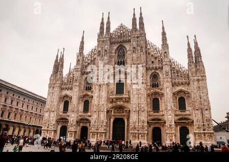 Neoklassizistische Mailänder Kathedrale in Mailand, Italien. Stockfoto