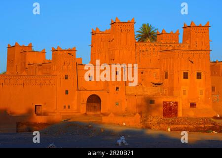 Amerhidil, Amridil, Old Kasbah, Skoura, Ouarzazate Region, Marokko Stockfoto