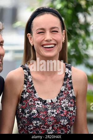 Cannes, Frankreich. 16. Mai 2023. Cannes, Frankreich. 16. Mai 2023 Brie Larson bei der Fotogelegenheit der Jury, Teil des Filmfestivals 76. in Cannes, Palais des Festival. Kredit: Doug Peters/Alamy Live News Stockfoto