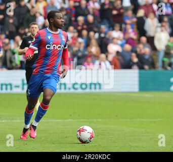 Tyrick Mitchell von Crystal Palace in Aktion während des Fußballspiels der englischen Premier League zwischen Crystal Palace und AFC Bournemouth im Selhurst Park, Stockfoto