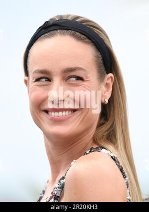 Cannes, Frankreich. 16. Mai 2023. Die amerikanische Schauspielerin Brie Larson nimmt am Dienstag, den 16. Mai 2023, am 76. Filmfestival von Cannes im Palais des Festivals in Cannes, Frankreich, Teil. Foto: Rune Hellestad/ Kredit: UPI/Alamy Live News Stockfoto