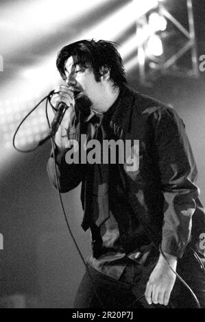 Mailand Italien 2000-06-08:Chino Moreno Sänger und Gitarrist von Deftones Live-Konzert im Alcatraz Club Stockfoto