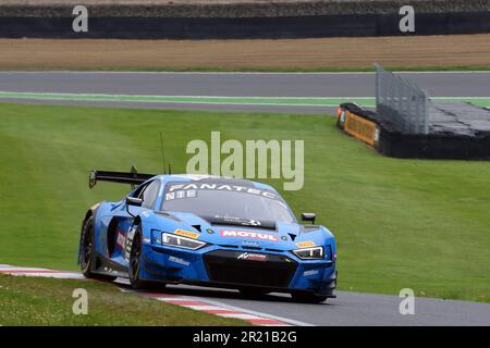 Patric Niederhauser - Sainteloc Junior Team - fährt Audi R8 LMS evo II GT3 Nummer 25 beim GT World Challenge Europe Sprint Cup 2023 bei Brands hat Stockfoto